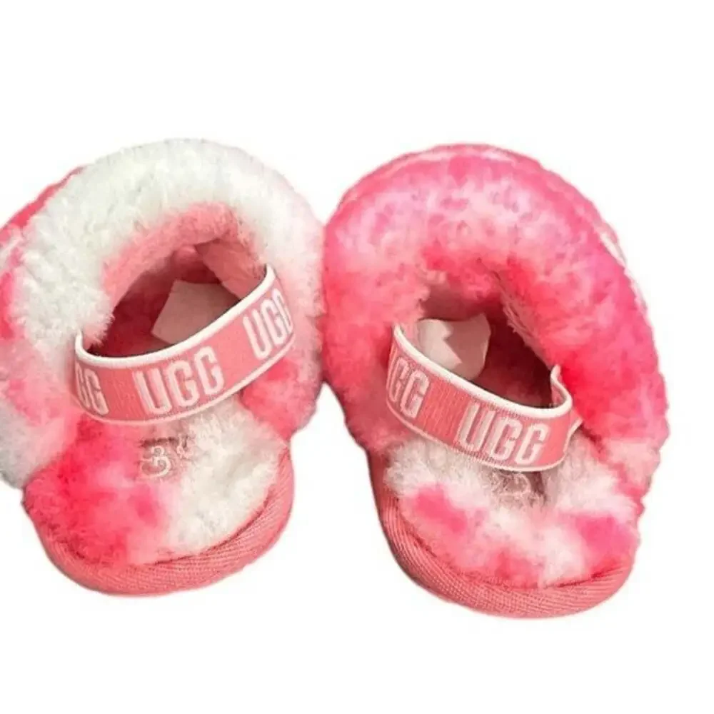 Slide on fluff UGG